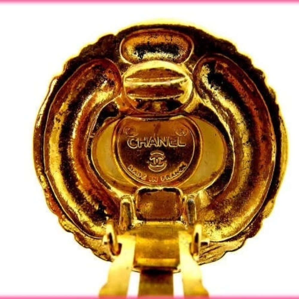 CHANEL Earring gold Women Authentic secondhand - Picture 4 of 6